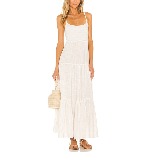L*Space White Maxi Dress - Picture 1 of 5